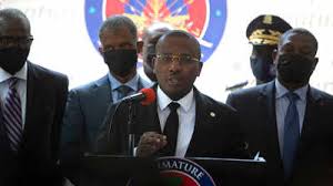 The interim prime minister can continue to govern the country for the remaining three years until the 15th general election (ge15), despite not having cabinet ministers at his disposal. Haiti S Interim Pm Claude Joseph To Step Down Times Of India