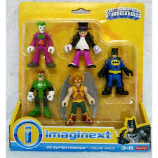Joker, the penguin, the riddler. Batman Joker Penguin Green Lantern Hawkman Imaginext Bcxv33 Dc Super Friends Action Figure Toy Playset