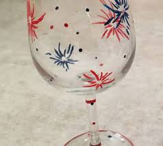 Stars And Stripes Wine Glasses Hometalk
