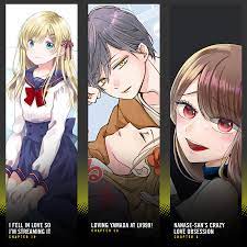 Mangamo on X: New today on Mangamo. Happy Friday, everyone!  #IFellInLoveSoImStreamingIt #LovingYamadaAtLv999  #NanasesansCrazyLoveObsession #newchapters #readmoremanga  t.cosBhiIEm9bQ  X