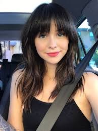 23 Best Medium Length Hairstyles With Bangs For 2018 2019 Medium Length Hair Straight Hair Styles Medium Length Wavy Hair