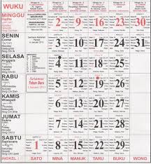 Balinese Calendar Months Have 35 Days And Years Six Months 210 Days The Schedule In Bali Is Full Of Red Days Pointing National Or Red Or Black Cir Selasa