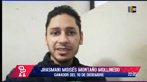 Jhasmani Montaño ganador del programa . Sigue participando y gana los  1000bs semanales. Mientras más participas tienes más posbilidades de ganar  😍😎