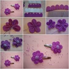 Cut a piece of wire double in size than the ear. Diy Flower Hair Clip Diy Hair Accessories Tutorial Hair Pins Diy Hair Accessories Tutorial