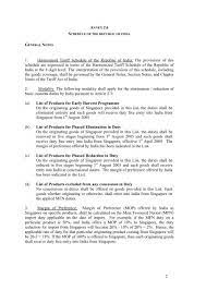 2 1 Harmonized Tariff Schedule Of The Republic Of India The