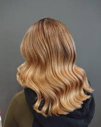 It has shades of wheat. 38 Chic Medium Length Wavy Hairstyles In 2021