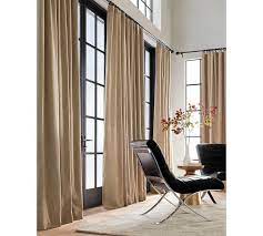 You'll find window coverings made from linen, silk and tweed in a host of colours and styles. Emery Linen Rod Pocket Curtain Pottery Barn