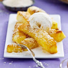 Coconut Crusted Grilled Pineapple Recipe Recipes Air Fryer Recipes Pineapple Desserts