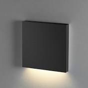 Led wandeinbauleuchte deva in schwarz für treppe & stufen innen 1w 230. 25 90
