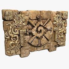 Aztec Artifact 3d Model Aztec Artifacts Aztec Art Aztec Artwork