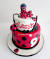 Miraculous Ladybug And Cat Noir Birthday Cake