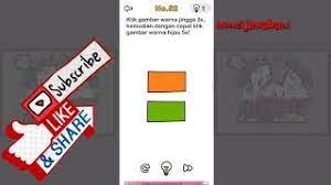 Klik warna jingga 3 kali dan. Klik Gambar Warna Jingga 3x Kemudian Dengan Cepat Klik Gambar Warna Hijau 5x No 52 Brain Out Youtube