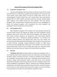 Adapun contoh kecurangan dalam laporan keuangan sebagai berikut : Laporan Perbincangan Hasil Simulasi Pengajaran Mikro