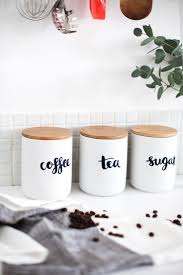 personalised kitchen storage tea diy personalized kitchen last minute diy mother s day gifts