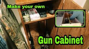 With that in mind, why would this gun cabinet be different from other models? Diy Gun Cabinet Youtube