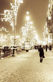 Christmas Street Lights Photography City Lights Winter Snow Holidays Christmas Sepia Filter Christmas Photography Time Photography Street Light