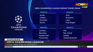 Complete table of champions league standings for the 2020/2021 season, plus access to tables from past seasons and other football leagues. Uefa Champions League Group Stage Draw For 2020 2021 Agokansie Adom Tv News 1 10 20 Youtube