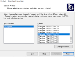 Télécharger 21 mb système d'exploitation : Installing A Zebradesigner Printer Driver