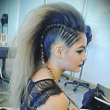 Mohawk dutch braid by sweethearts hair. 10 Different Types Of Mohawk Hairstyles For Women In 2020