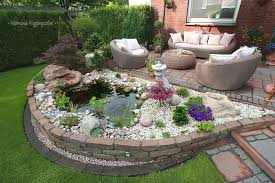 Patio With Pond Patio Pond Outdoorliving Indoor Water Fountains Water Features In The Garden Backyard Landscaping Designs