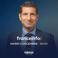 📣 David Lisnard sera l'invité de l'interview politique aujourd'hui mardi 3  décembre à 18h30 sur France Info.