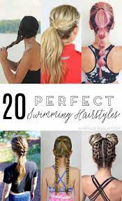 20 Perfect Swimming Hairstyles Girl Loves Glam Swimming Hairstyles Pool Hairstyles Hair Styles