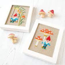 Free stitching pattern creator and generator. How To Frame Cross Stitch And Embroidery Using Sticky Board Stitched Modern
