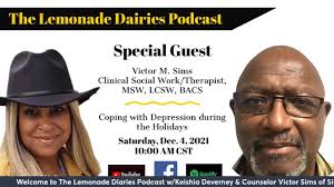 Overcoming depression after loss w/Keishia Deverney & Mental Health  Counselor Victor Sims