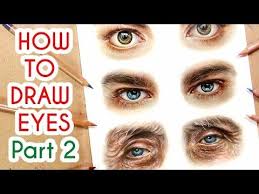 Drawing Eyes Part 2 Coloured Pencil Drawing Tutorial Episode 7 Youtube Eye Drawing Pencil Drawing Tutorials Color Pencil Drawing