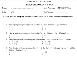 Soal Uts Smp Kelas 8 Ilmusosial Id