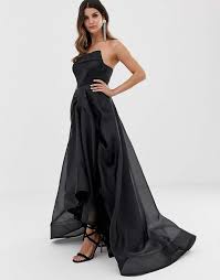 Bariano Full Maxi Dress With Organza Bust Detail In Black Sponsored Aff Maxi Dress Bariano Full Maxi Dress Dresses Maxi Dress