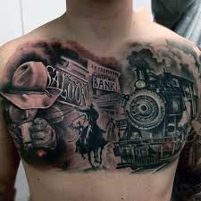 Maybe you would like to learn more about one of these? 90 Cowboy Tattoos For Men Wild Wild West Designs