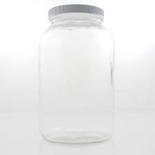 Lids are sold separately, see item prp01lid. Plastic Lid Fits 1 Gallon Glass Jar