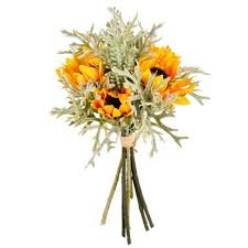 Choose from a selection of tall cutting sunflower seed sunflowers for sale can offer you many choices to save money thanks to 12 active results. Vickerman 14 Artificial Yellow Sunflower Succulent Bouquet Target