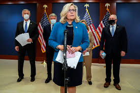 Liz cheney responds to being ousted from republican leadership. Dajgy M36mvaem