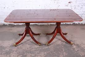Baker Furniture Historic Charleston Collection Mahogany Extension Dining Table At 1stdibs