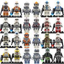 Star Wars Clone Trooper Figure Pg8078 Single Sale Stormtrooper Building Block Model Bricks Toys Lego Star Wars Star Wars Clone Wars Lego Worlds