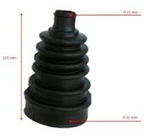 Soufflet Silicone Universel Soufflet De Cardan Silicone Universel -  Protection Poussière - Noir/Rouge/Bleu - Pour Voiture Accessoire Mécanique  Auto