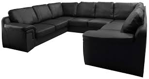 Amy Faux Leather Big U Shape Corner Sofa Black White Brown Cream Black Amazon Co Uk Kitchen Home U Shaped Corner Sofa Black Sofa Corner Sofa