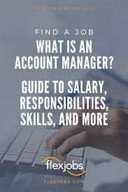 Account Manager Career Guide Salary Skills And More Accounting Manager Accounting Management