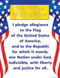 Written in 1892, the pledge is recited each morning by kids in public schools across the country. Best Pledge Of Allegiance Words Printable Mason Website