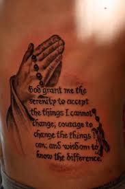God grant me serenity to accept the things i cannot change, courage to. 50 Serenity Prayer Tattoo Designs Rippen Tattoos Zitat Tattoo Gebets Tattoo