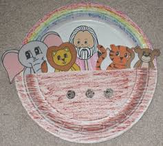 Love This Noah S Ark Paper Plate Craft C Lee Jones Bibel Bastelprojekte Sonntagsschule Basteln Kinderbibel