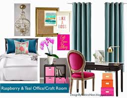 If you are (or know) a crafter, you've seen how supplies multiply. Robin Warz Interiors Home Office And Craft Room And Guest Room