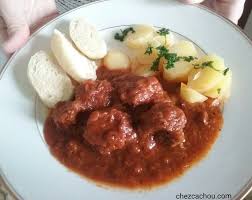 Patisson Farci Chezcachou Goulash Recettes De Cuisine Plats Mijotes