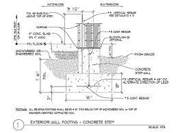 Stamped concrete patios multi level patio with firepit. Concrete Construction Blueprints How To Read Concrete Plans