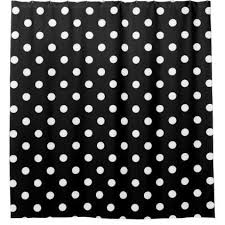 Black And White Polka Dot Shower Curtain Black Amp White Polka Dot Modern Abstract Pattern Shower Curtain Modern Gifts Cyo Gift Idea Patterned Shower Curtain Abstract Pattern Personalized Bathroom
