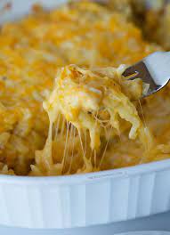 Cheesy Hashbrown Casserole Recipe Food Dishes Recipes Cheesy Hashbrown Casserole