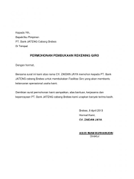 Kemudahan ini lah yang juga di imbangi dengan banyaknya. 10 Contoh Surat Permohonan Pembukaan Rekening Bank Lezgetreal