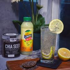 Chia seed dapat juga dimasukkan dalam minuman jus. Kebaikan Chia Seed Dan Lemon